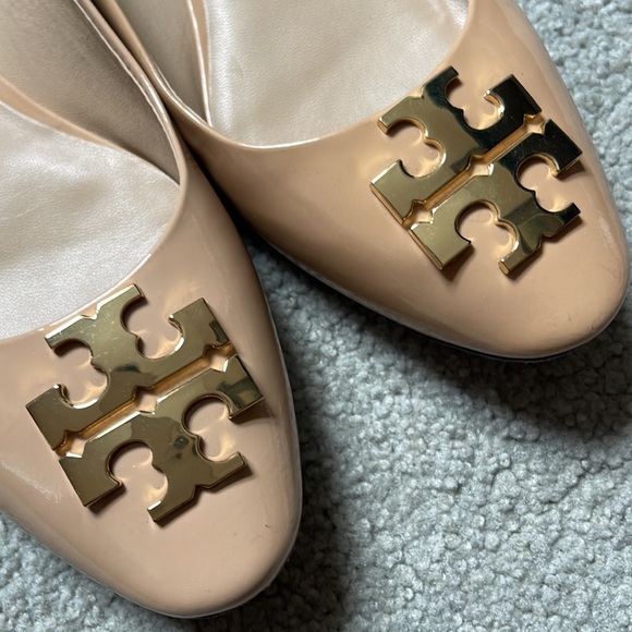 Tory Burch Raleigh ballet flat patent leather size 7 comes with box and dust bag - Picture 10 of 13